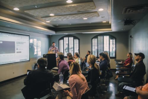 Photo of students in a classroom